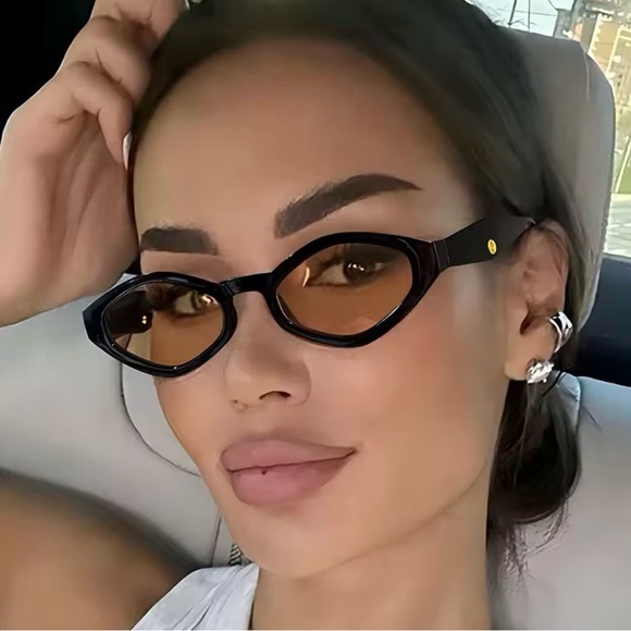 Accessories - Vintage Cat Eye Sunglasses Women 2025 Fashion Sun Glasses Trendy Shades UV400